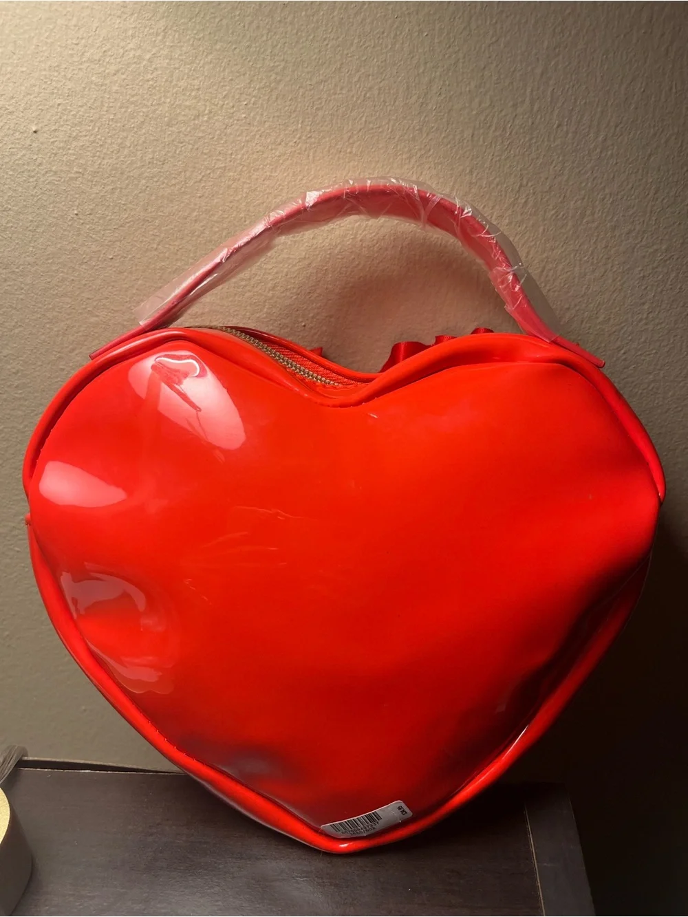 Bath & Body Works Red Heart Bow Cosmetic Bag NWT